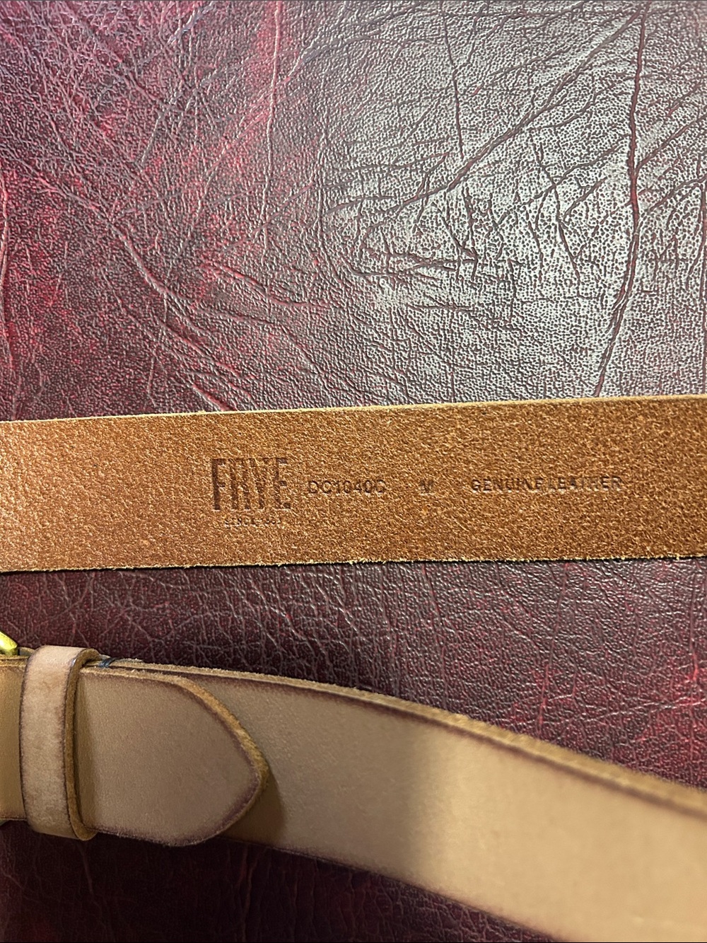 Frye leather belt - Picture 2 of 3